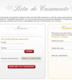 Lista de Casamento Americanas