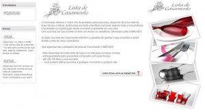 Lista de Casamento Camicado