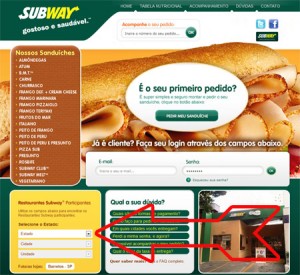 Subway Delivery – Telefone