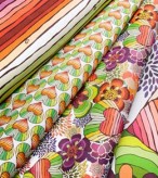 São inumeras as variedades de cores e estampas