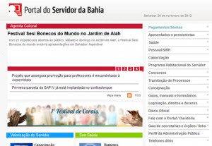 Portal do Servidor BA – Contra Cheque