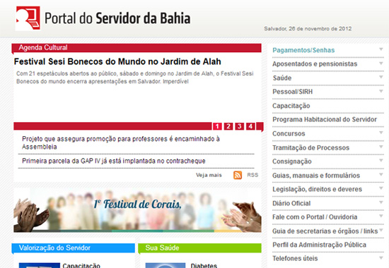 Portal do Servidor BA Contra Cheque Portal do Servidor BA Contra Cheque