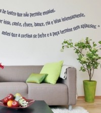 Adesivos de Parede com Frases Personalizadas