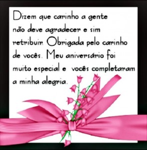 Mensagens de Agradecimento de Aniversário Mensagens de Agradecimento de Aniversário