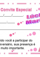 Convites de Aniversário