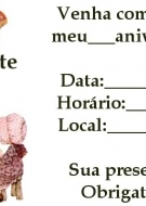 Convites de Aniversário