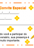 Convites de Aniversário