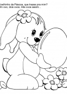Coelho da Páscoa para Colorir