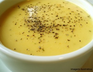Receita de sopa de milho
