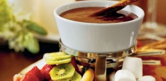 fondue de chocolate