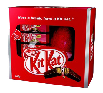 Embalagem - Ovo de Páscoa Kit Kat