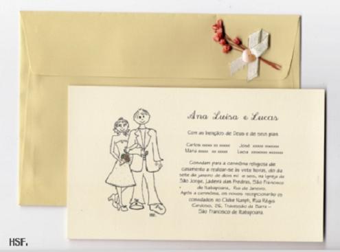 Modelos de Convites de Casamento para Imprimir