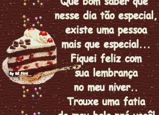 Mensagens de Agradecimento de Aniversário