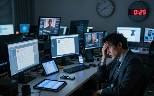 definição de excesso de telas