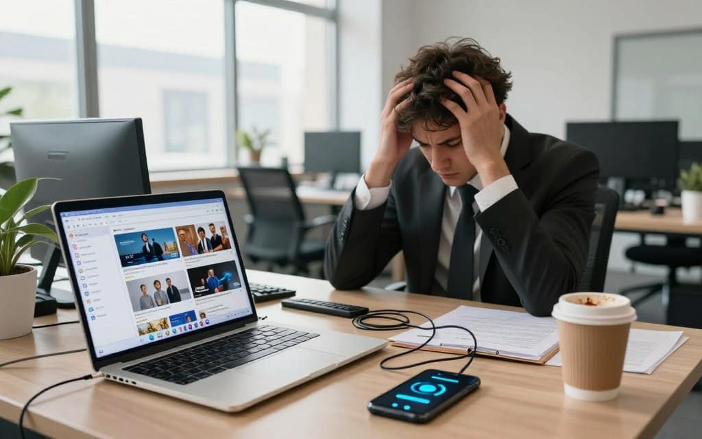 distrações digitais